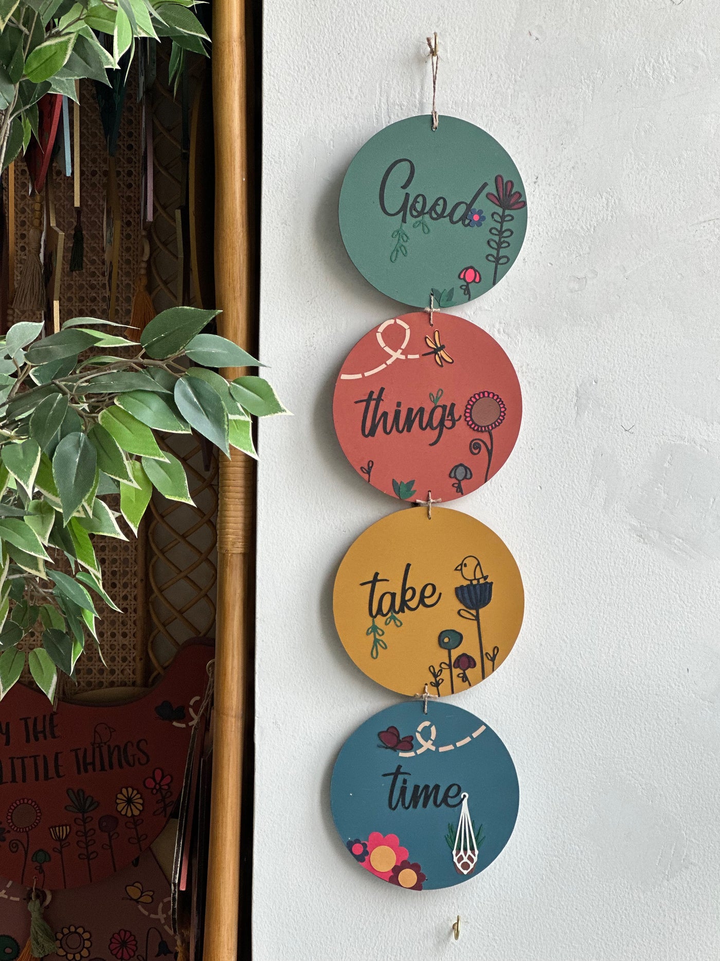 Good things take time Enchanted Wall Art