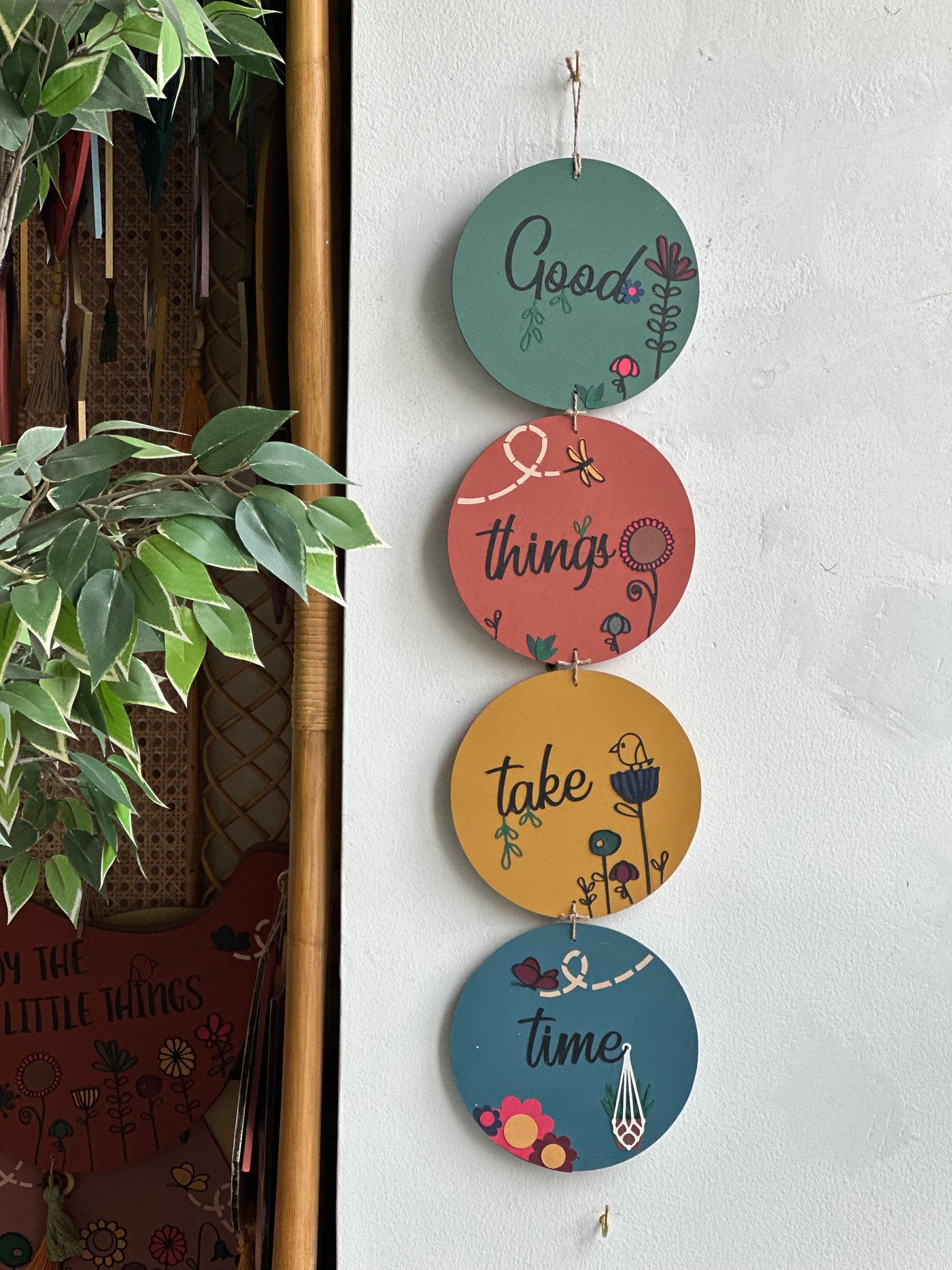 Good things take time Enchanted Wall Art