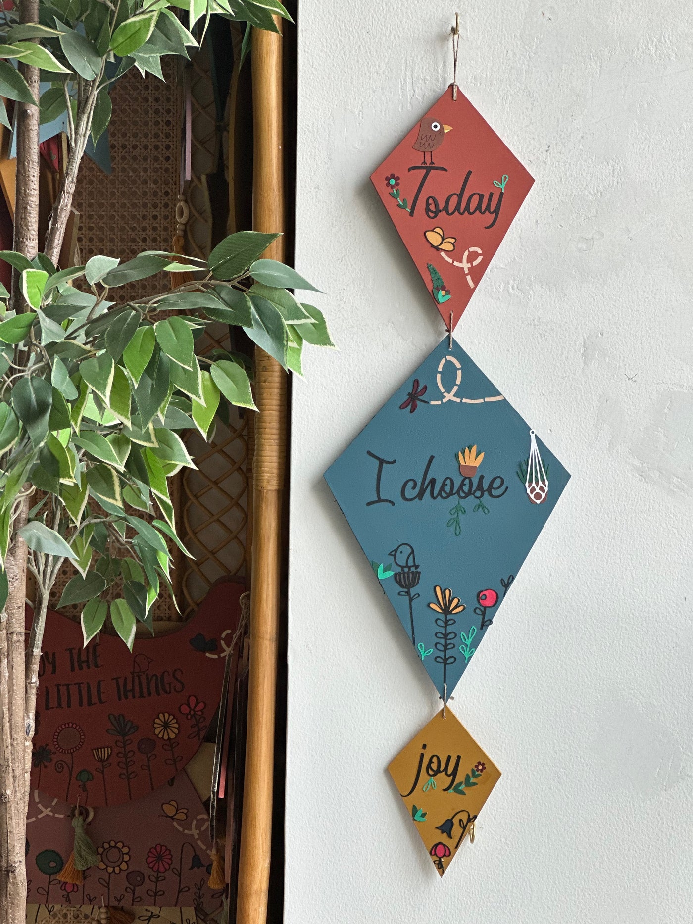 Today I choose Joy Enchanted wall art