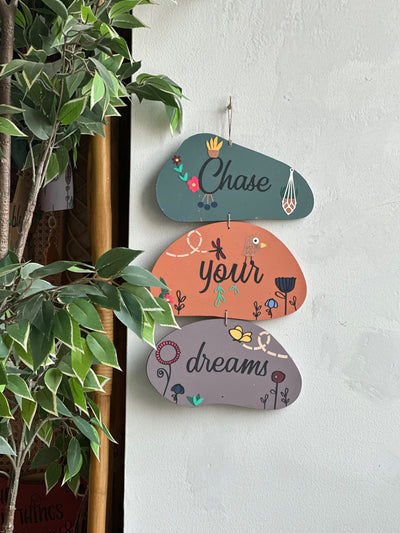 Chase your dreams wall art