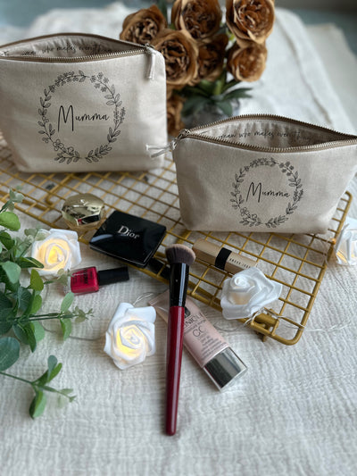 Whispering Wreath Cosmetic Pouch