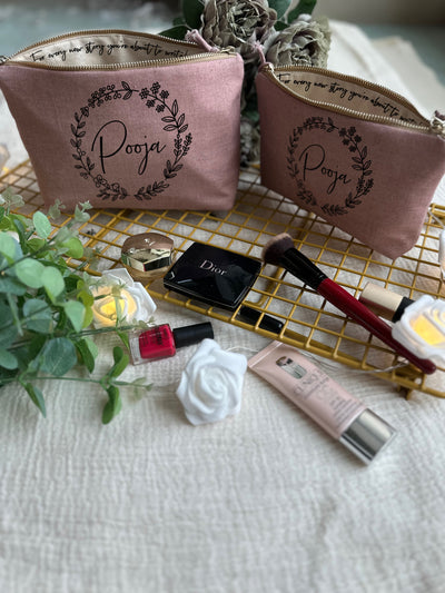 Whispering Wreath Cosmetic Pouch