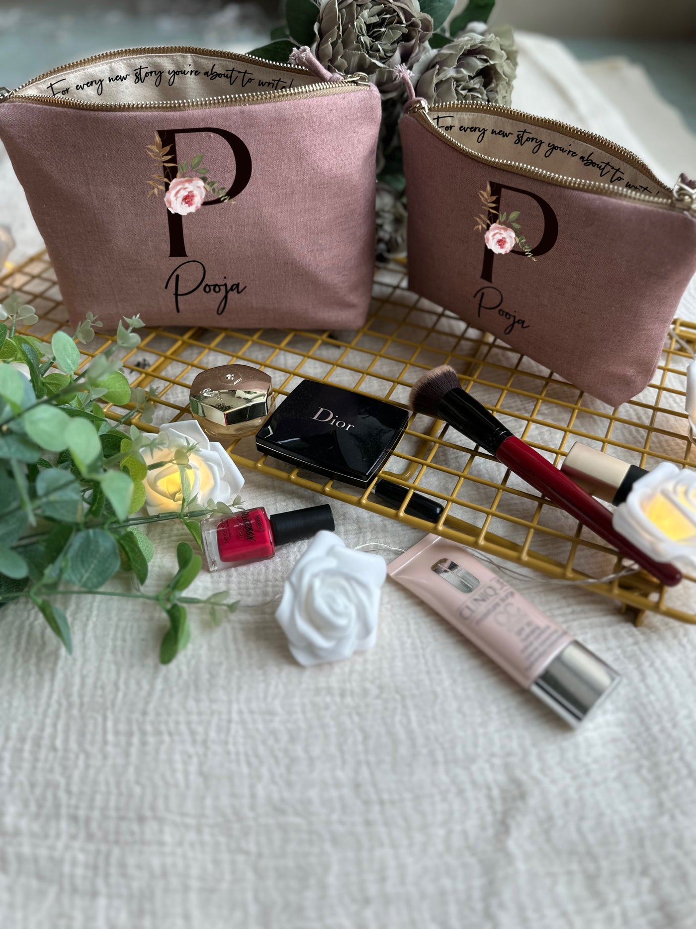 Monogram Magic Makeup Pouch