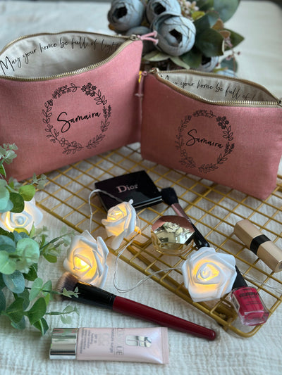 Whispering Wreath Cosmetic Pouch