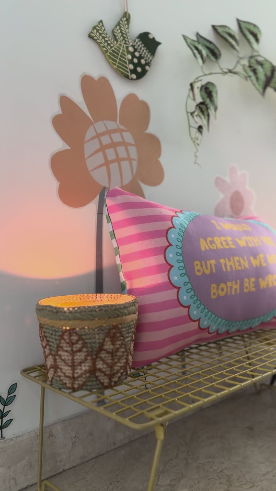 The Witty Comeback Cushion