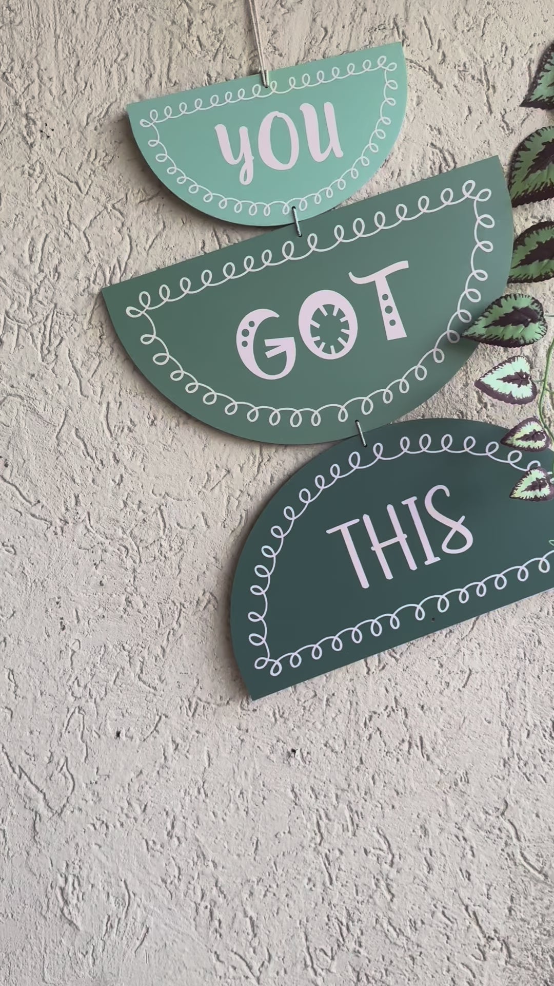 You Got This Minimalist Wall Art