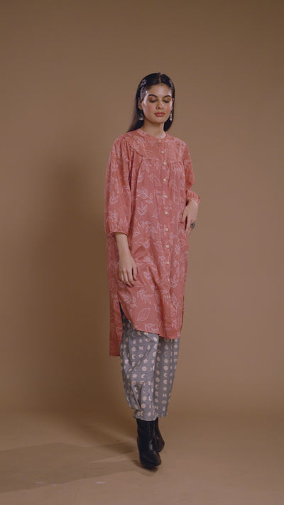 Desert Rose Nova Kurta in Rising Up Pattern