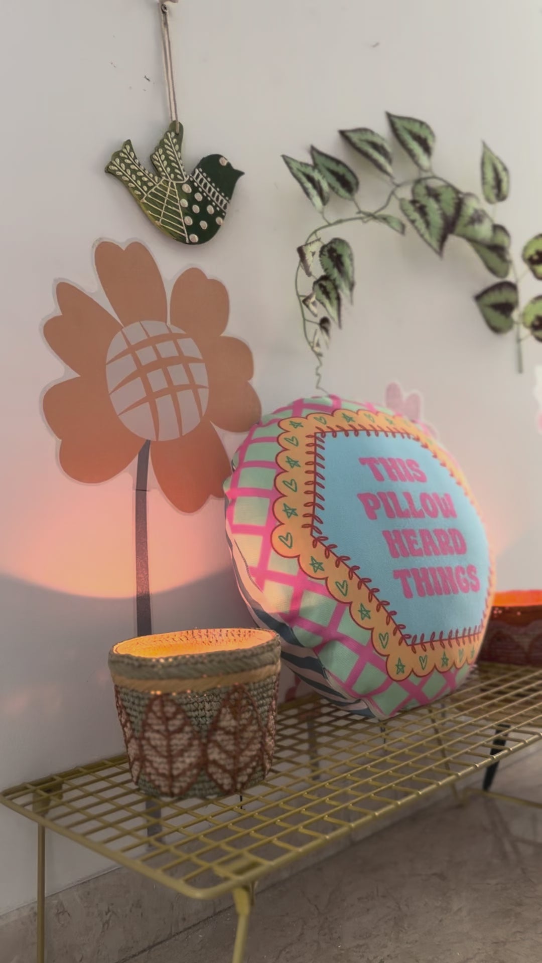 This Pillow Heard Things Cushion