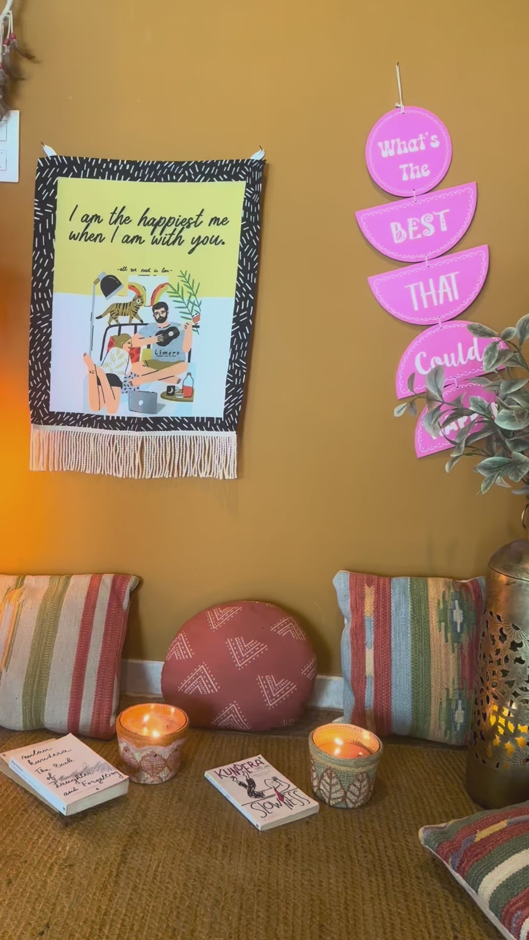 What’s the Best That Could Happen Minimalist Wall Art