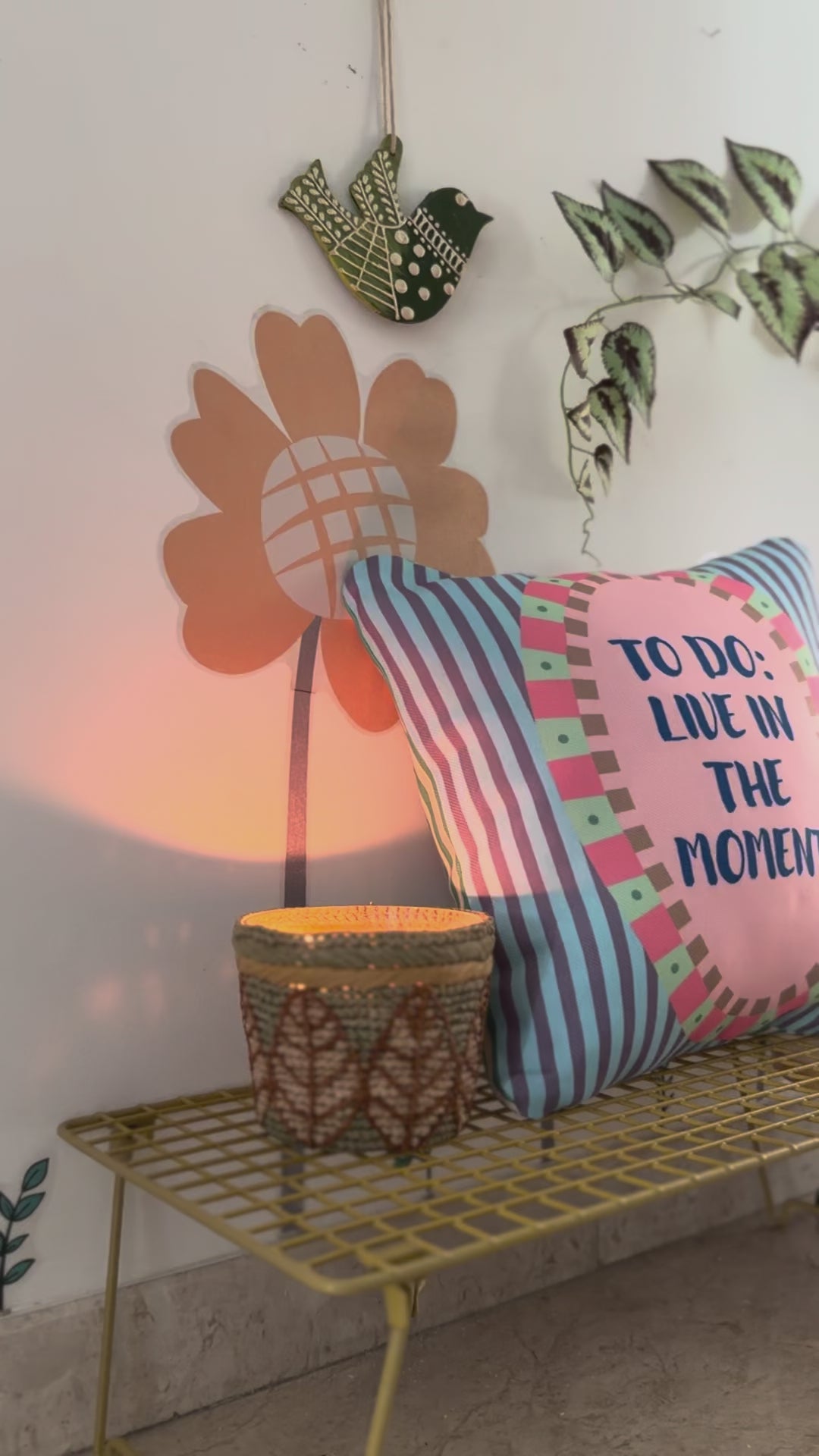 Live in the Moment Cushion