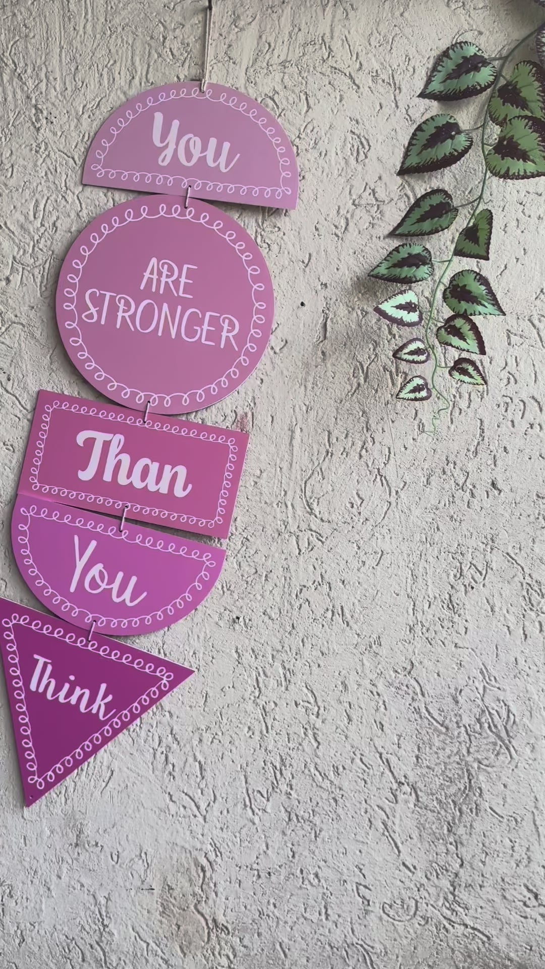 You Are Stronger Than You Think Minimalist Wall Art