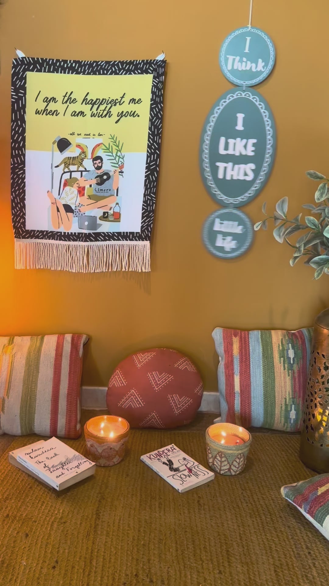 I Think I Like This Little Life Minimalist Wall Art