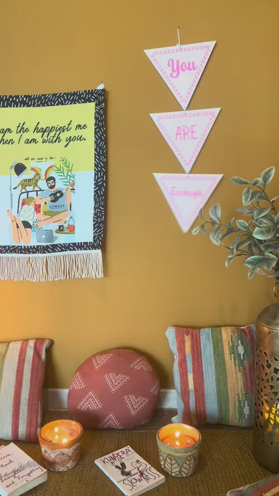 You Are Enough Minimalist Wall Art