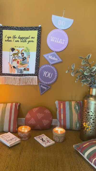 Do What Makes You Happy Minimalist Wall Art
