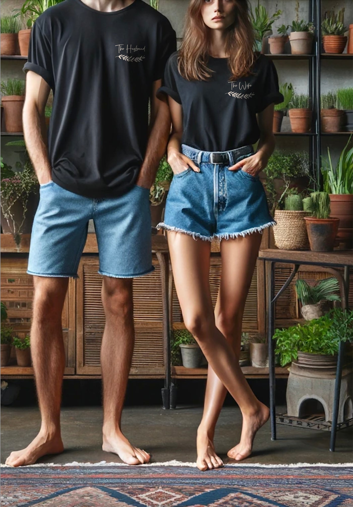 The Embrace Couple’s Tee Set